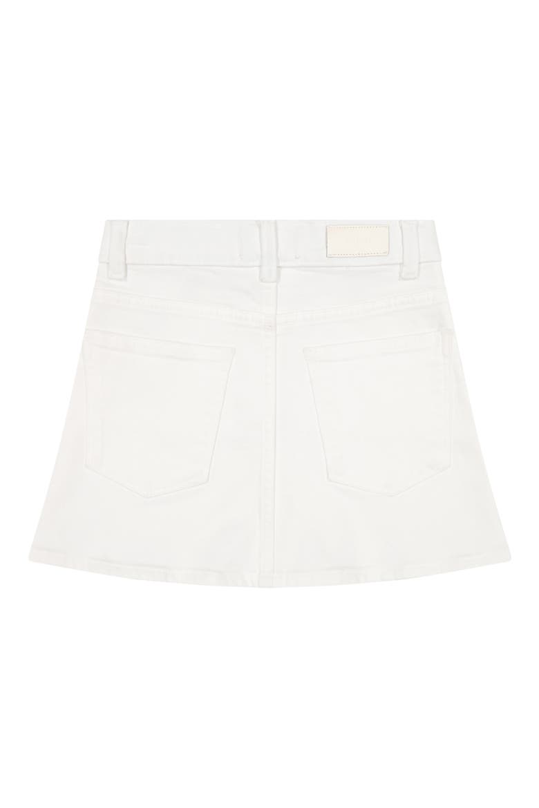 Kids' Jenny Denim Miniskirt, Alternate, color, WHITE