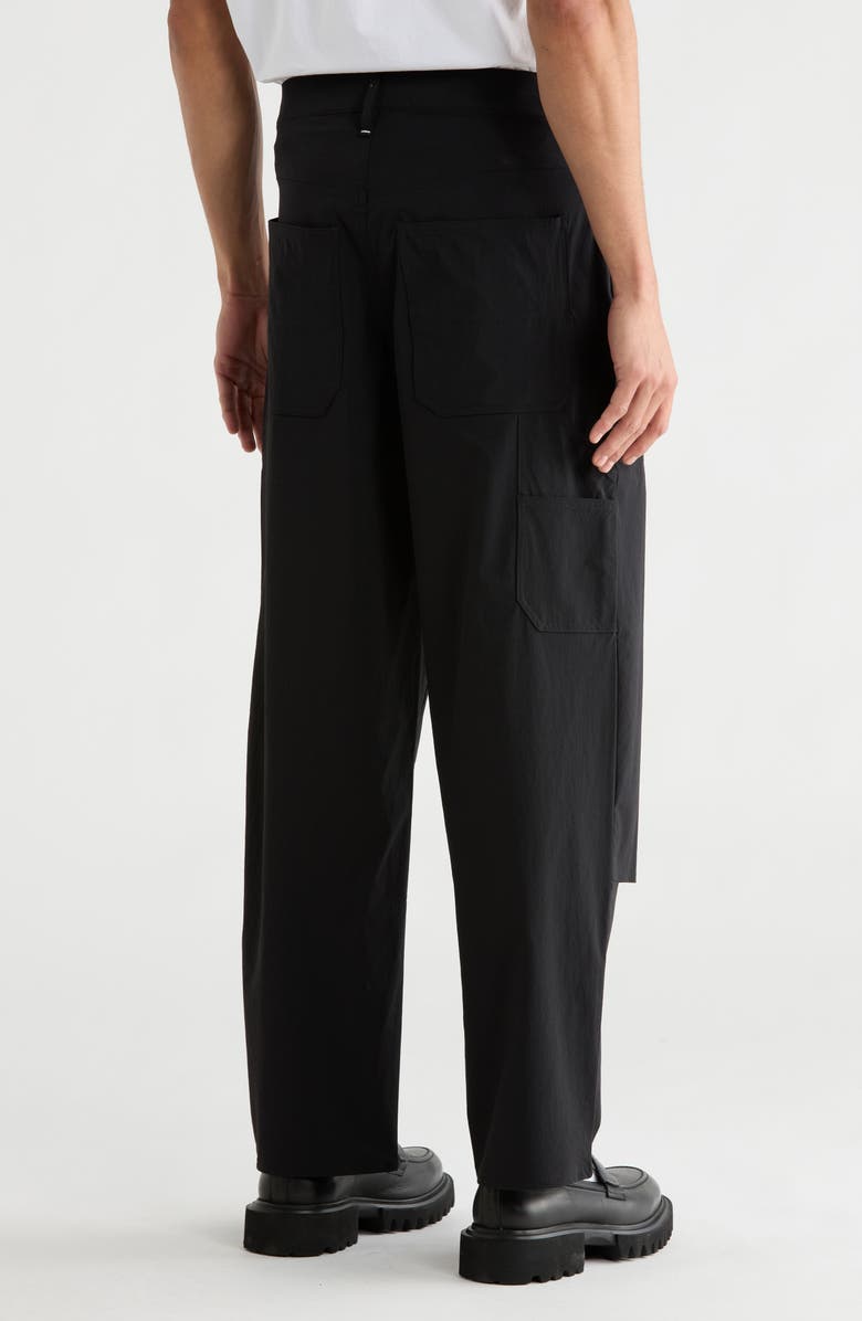 rag & bone Baggy Carpenter Pants, Alternate, color, Black