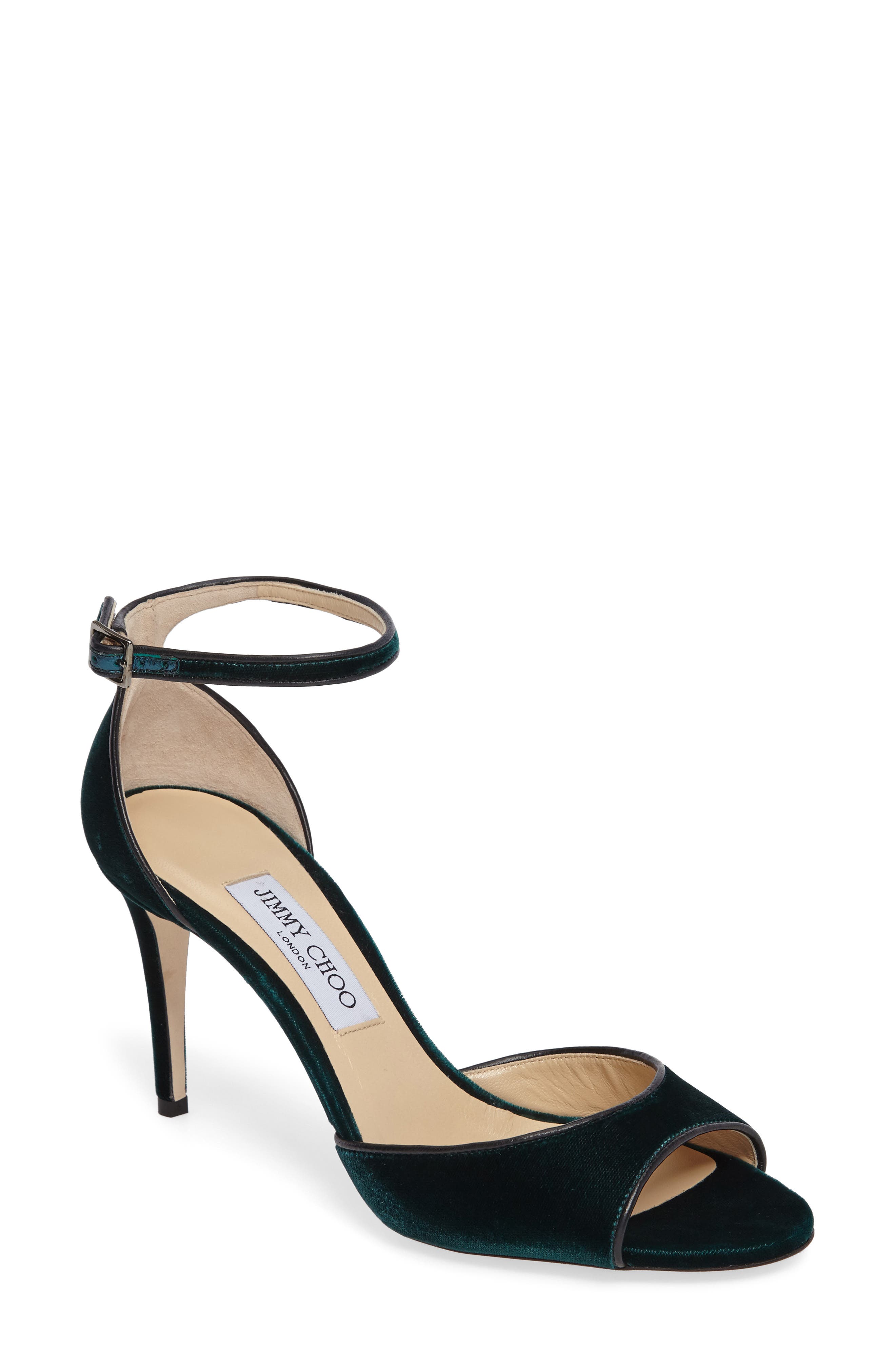 Jimmy Choo Annie Ankle Strap Sandal, Main, color, 