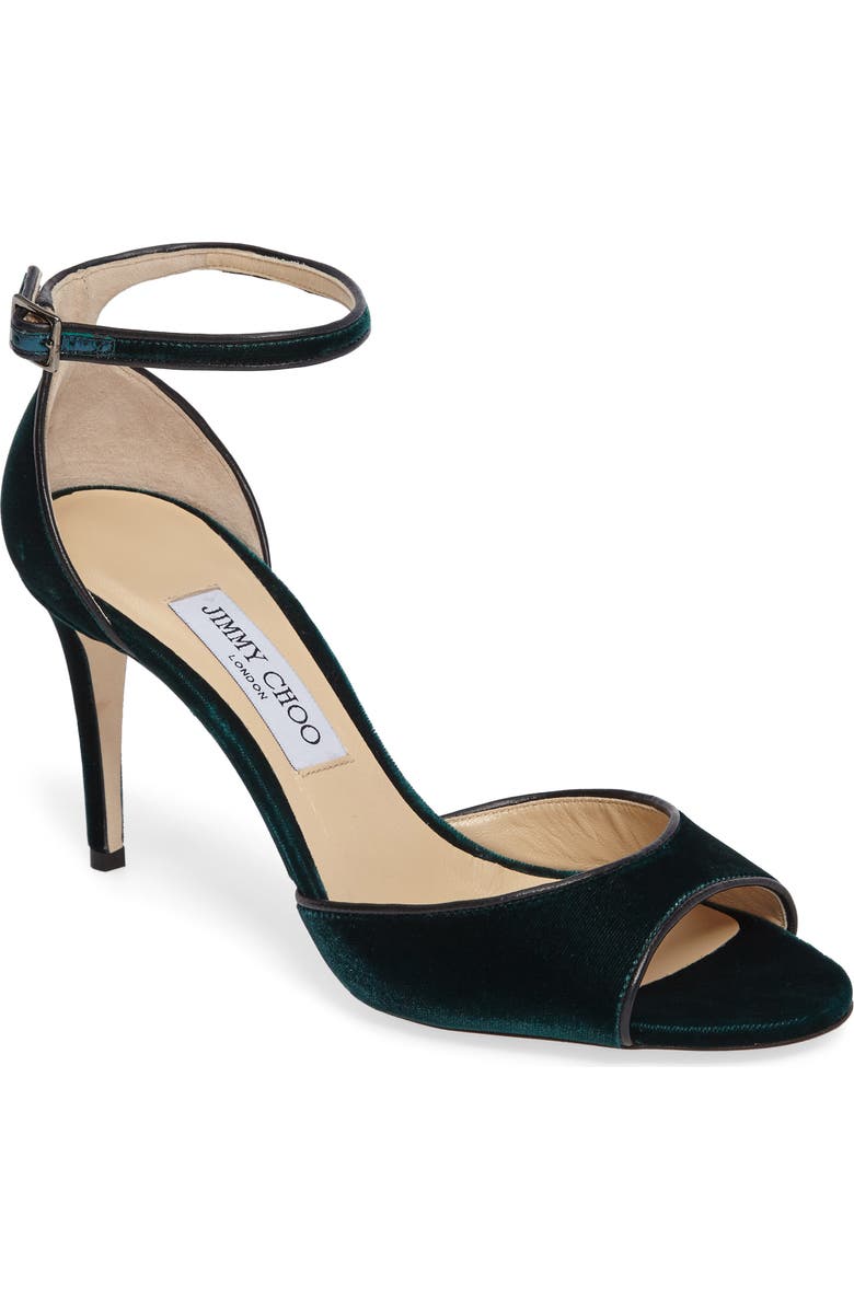 Jimmy Choo Annie Ankle Strap Sandal, Main, color,