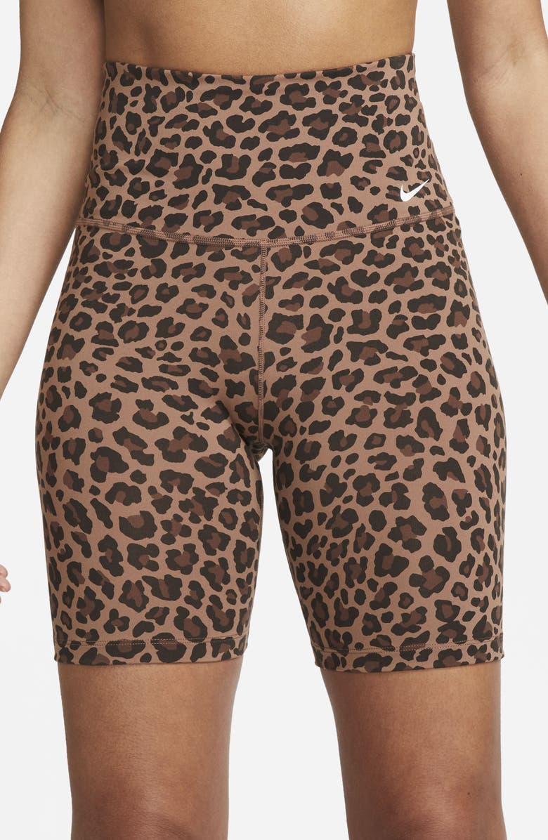 Nike One High Waist Bike Shorts, Alternate, color,