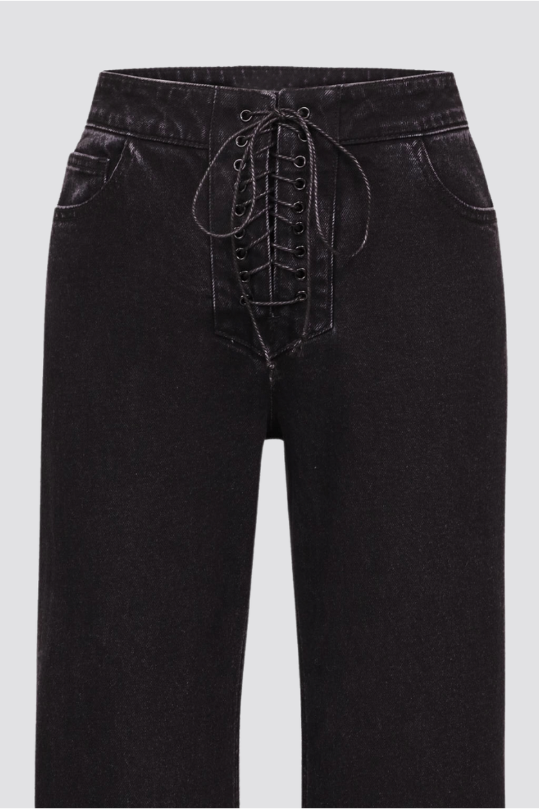 Mikey Lace Up Jeans, Alternate, color, William St.
