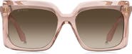 Etro 57mm Square Sunglasses