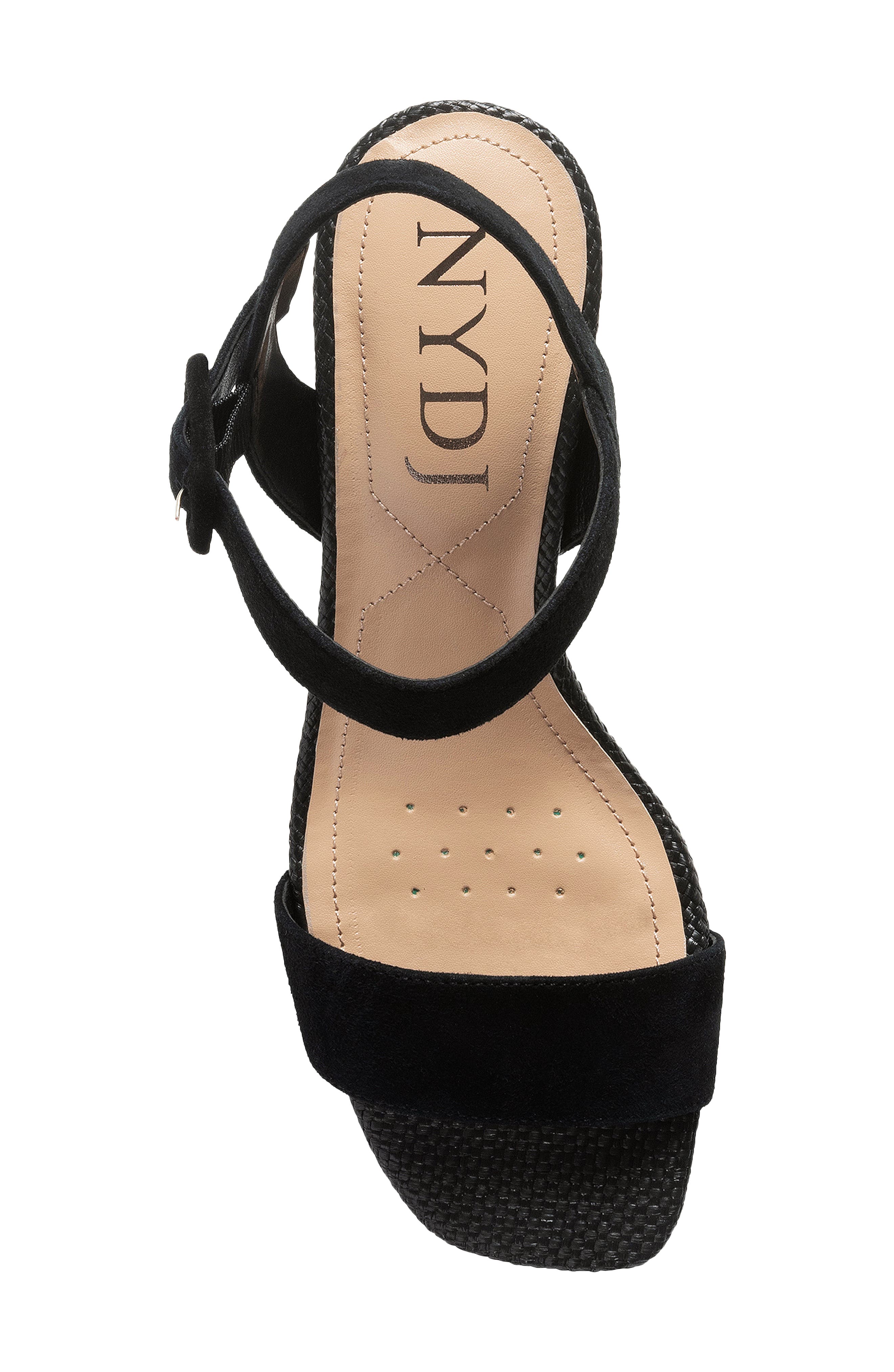 NYDJ Gaiana Ankle Strap Sandal, Alternate, color, 