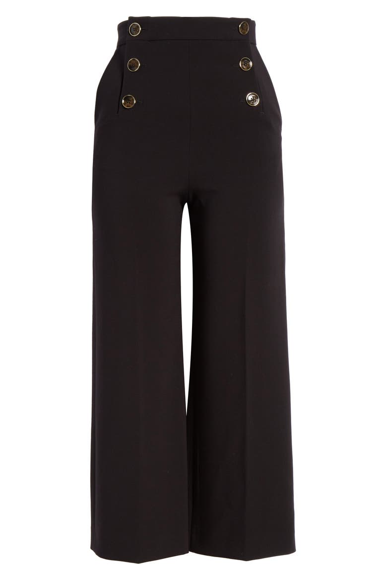 Culottes, Alternate, color, BLACK