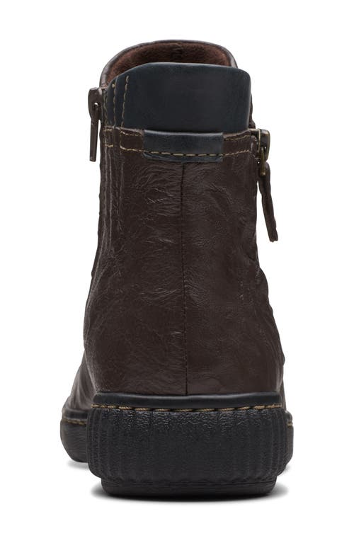 Clarks ® Magnolia Haley Ankle Boot In Brown
