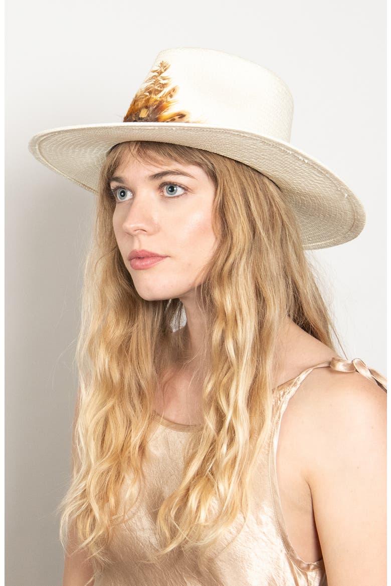 Ecuadorian Straw Panama Hat, Alternate, color, IVORY