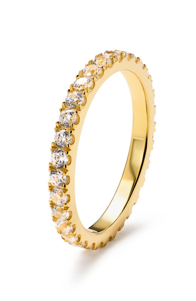 Ana Luisa Gold Band Ring - Celine Medium, Alternate, color, 