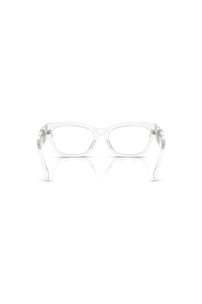 54mm Cat Eye optical glasses, Alternate, color, Transparent