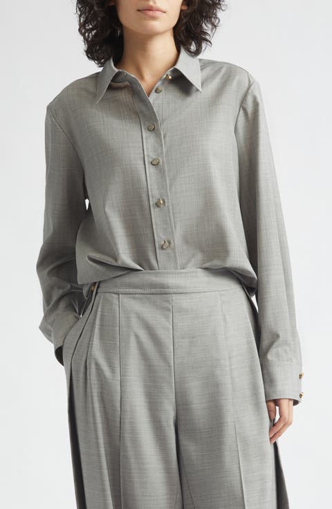 Valiant Wool Button-Up Shirt