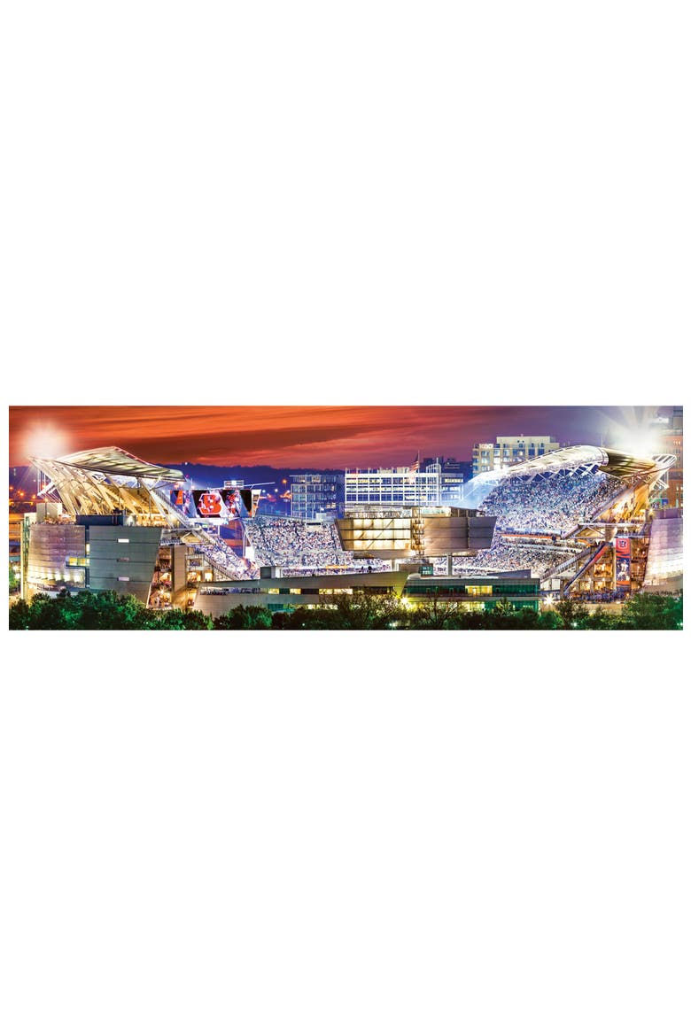 Cincinnati Bengals 1000pc Pano Puzzle, Alternate, color, Multicolor