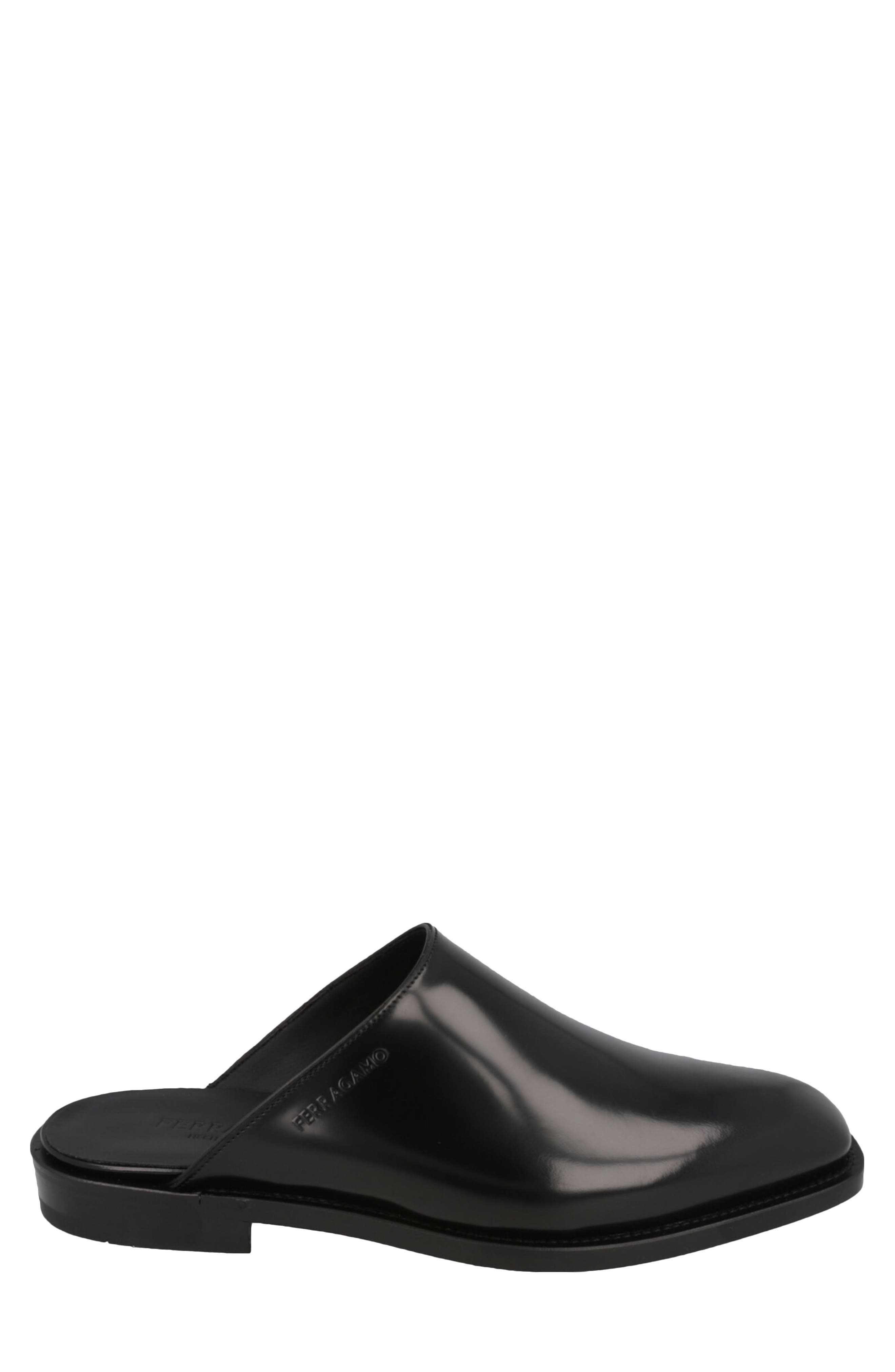 FERRAGAMO Gasco Mule, Alternate, color, Black