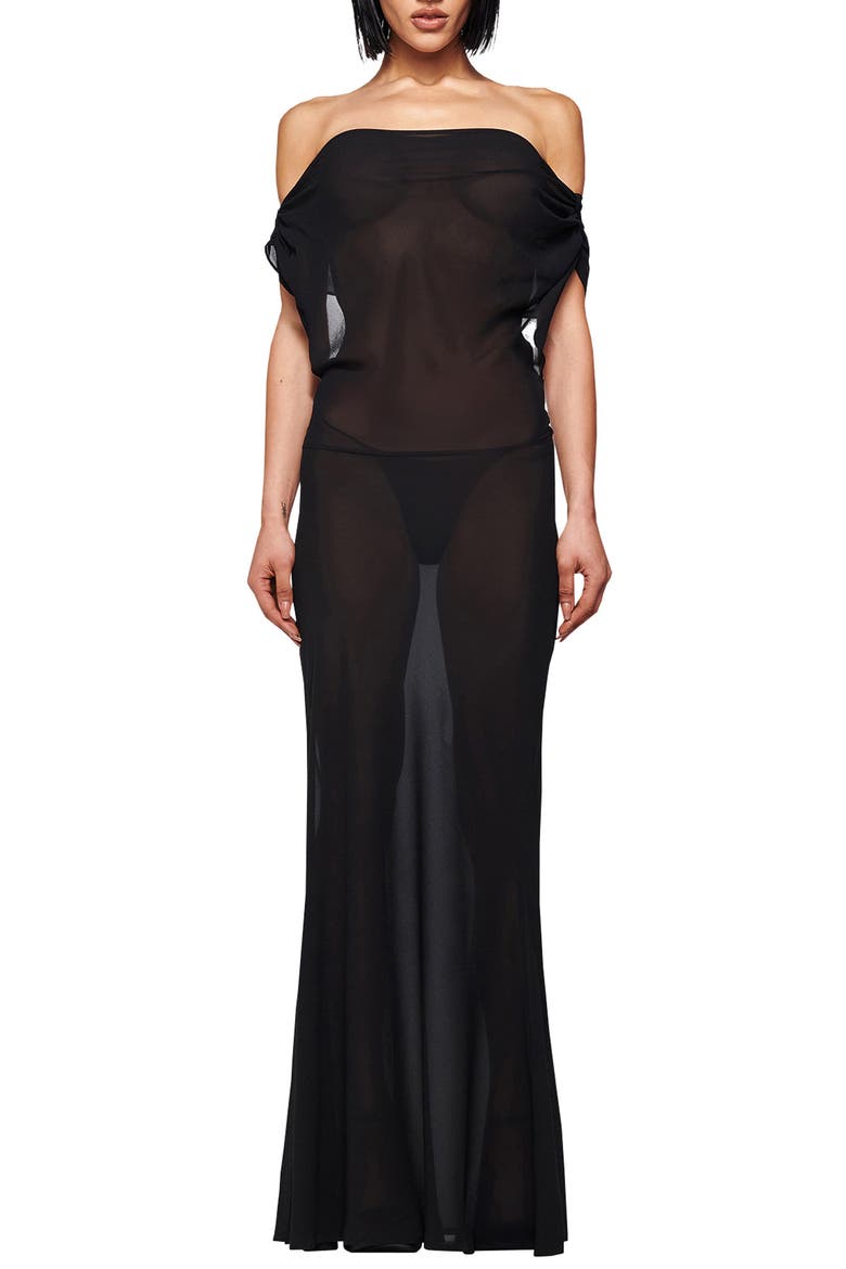 gia kahlo maxi dress Kahlo Off-the-Shoulder Cocktail Dress (Women)