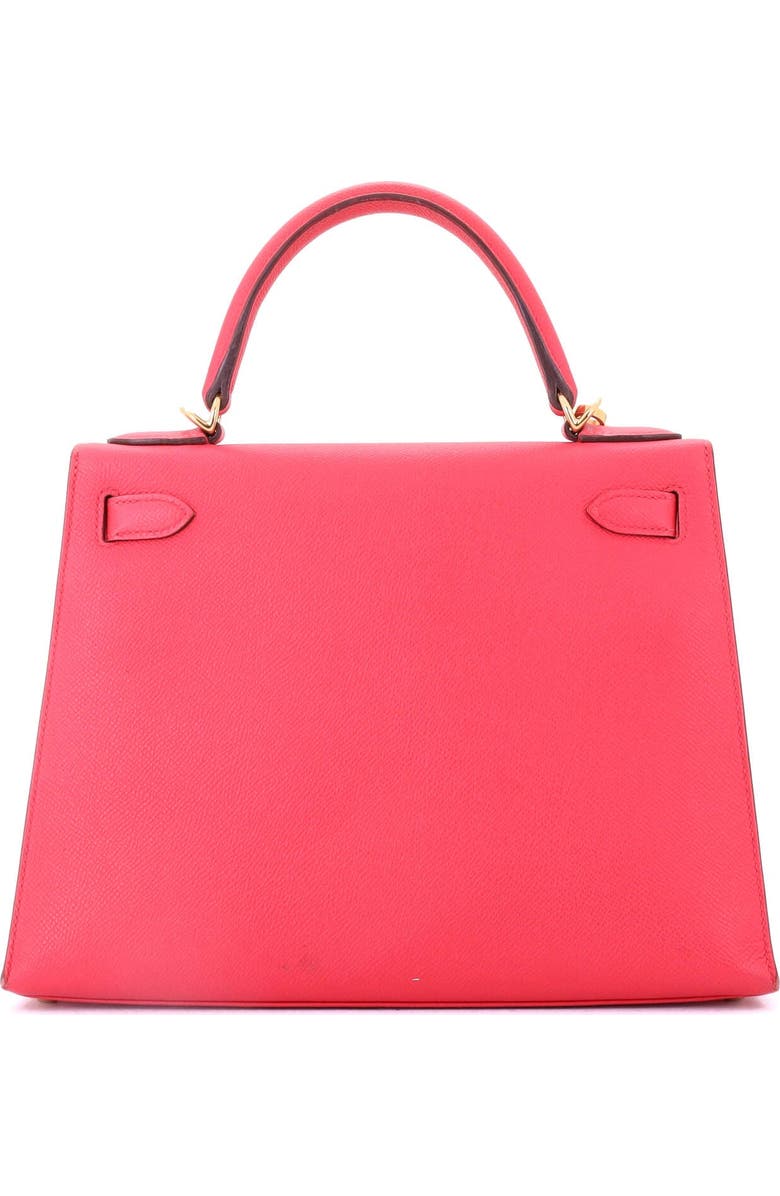 Pre-Owned Hermes Kelly Handbag Pink Epsom with Gold Hardware 28, Alternate, color,