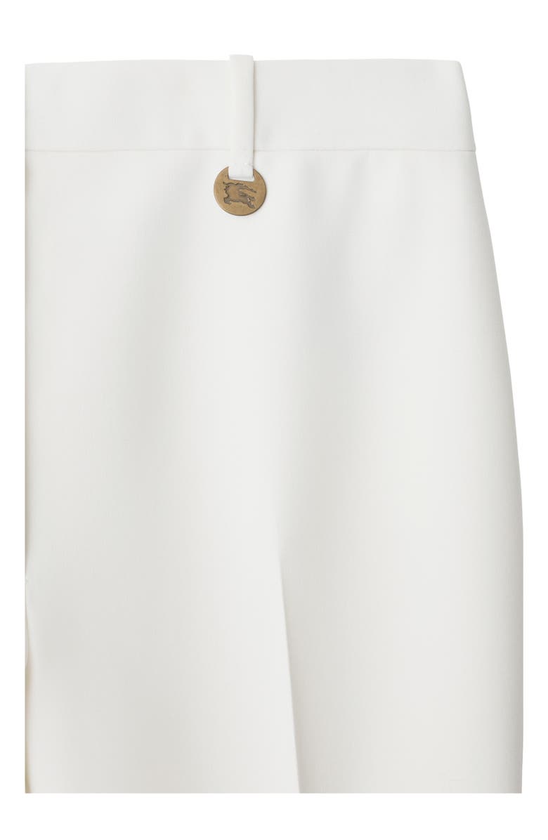 Burberry Wool Tailored Trousers, Alternate, color, Cool Alabaster