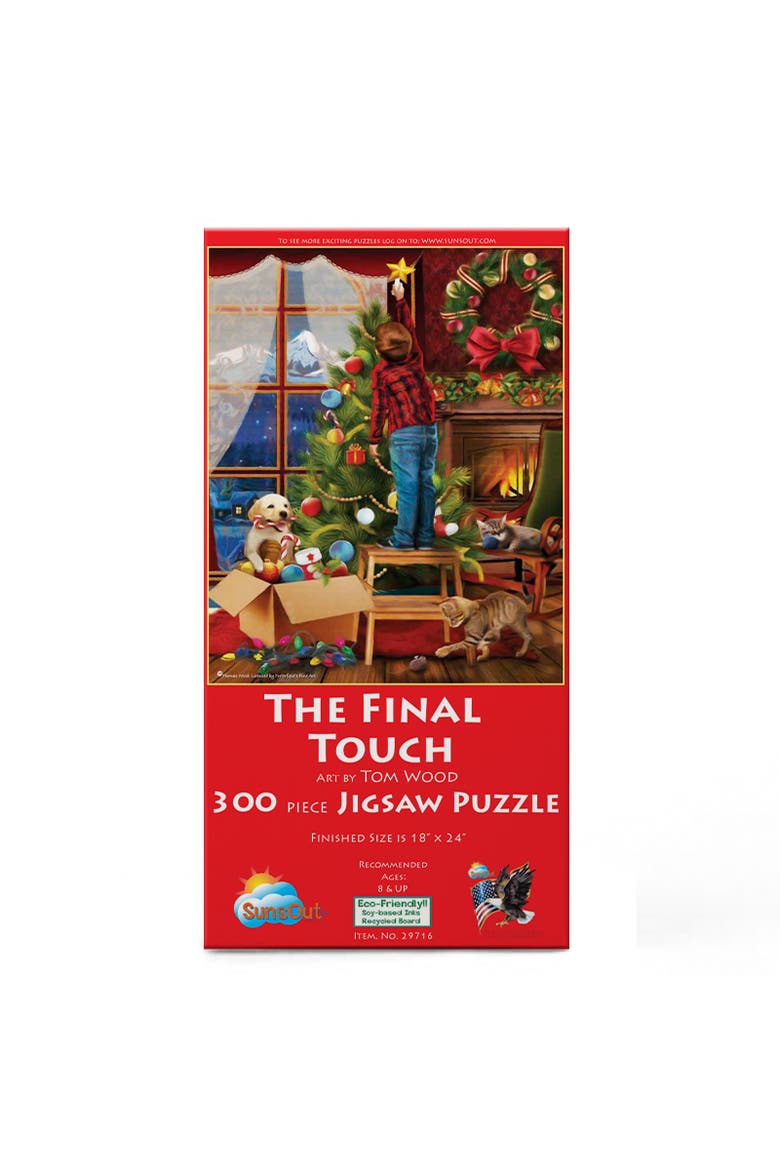 The Final Touch 300 piece Jigsaw Puzzle for Adults, Alternate, color, Multicolor