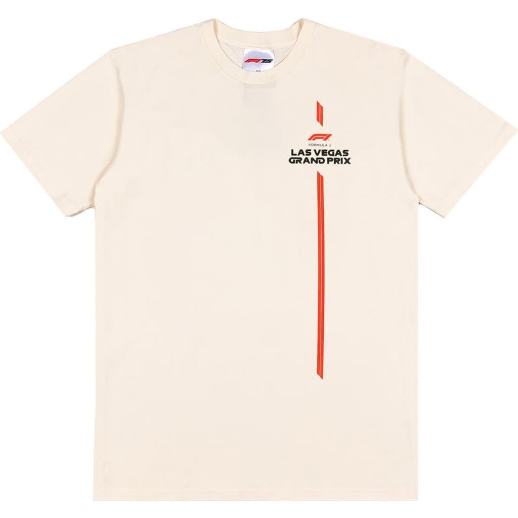 Insomniac Cream Formula 1 2025 Las Vegas Grand Prix Three Of A Kind T-shirt In Neutral