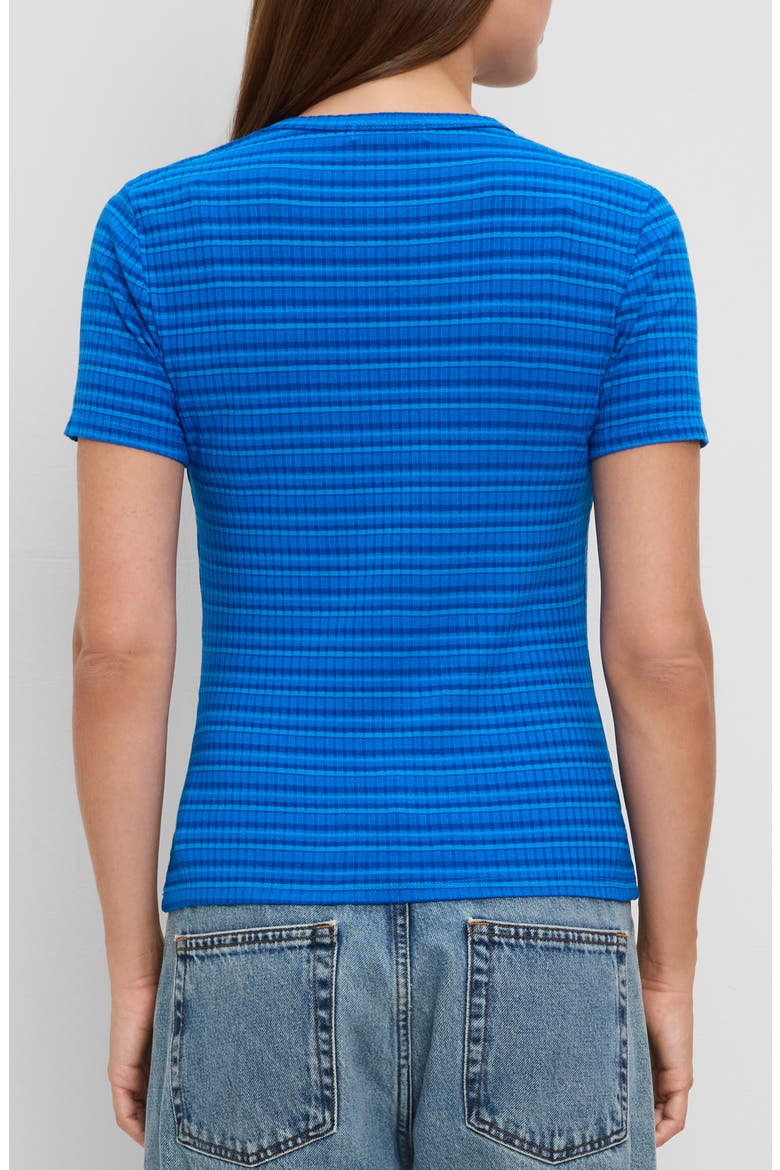Verity Crewneck T-shirt, Alternate, color, PACIFIC