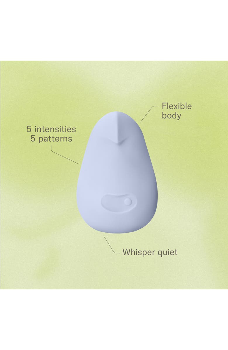 Dame Products Pom Flexible Vibrator, Alternate, color, Ice