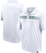 FANATICS Men's Fanatics Branded White New York Jets Victory For Us Interlock Polo