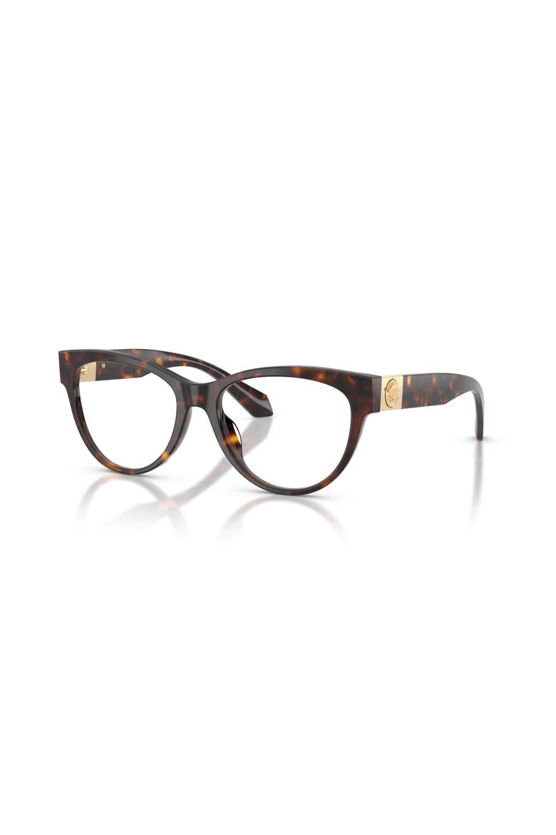 52mm Cat Eye optical glasses, Main, color, Brown