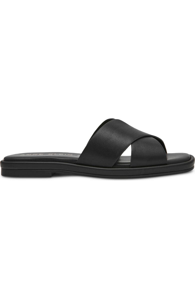 Anne Klein Khloe Crossover Strap Slide Sandal, Alternate, color,
