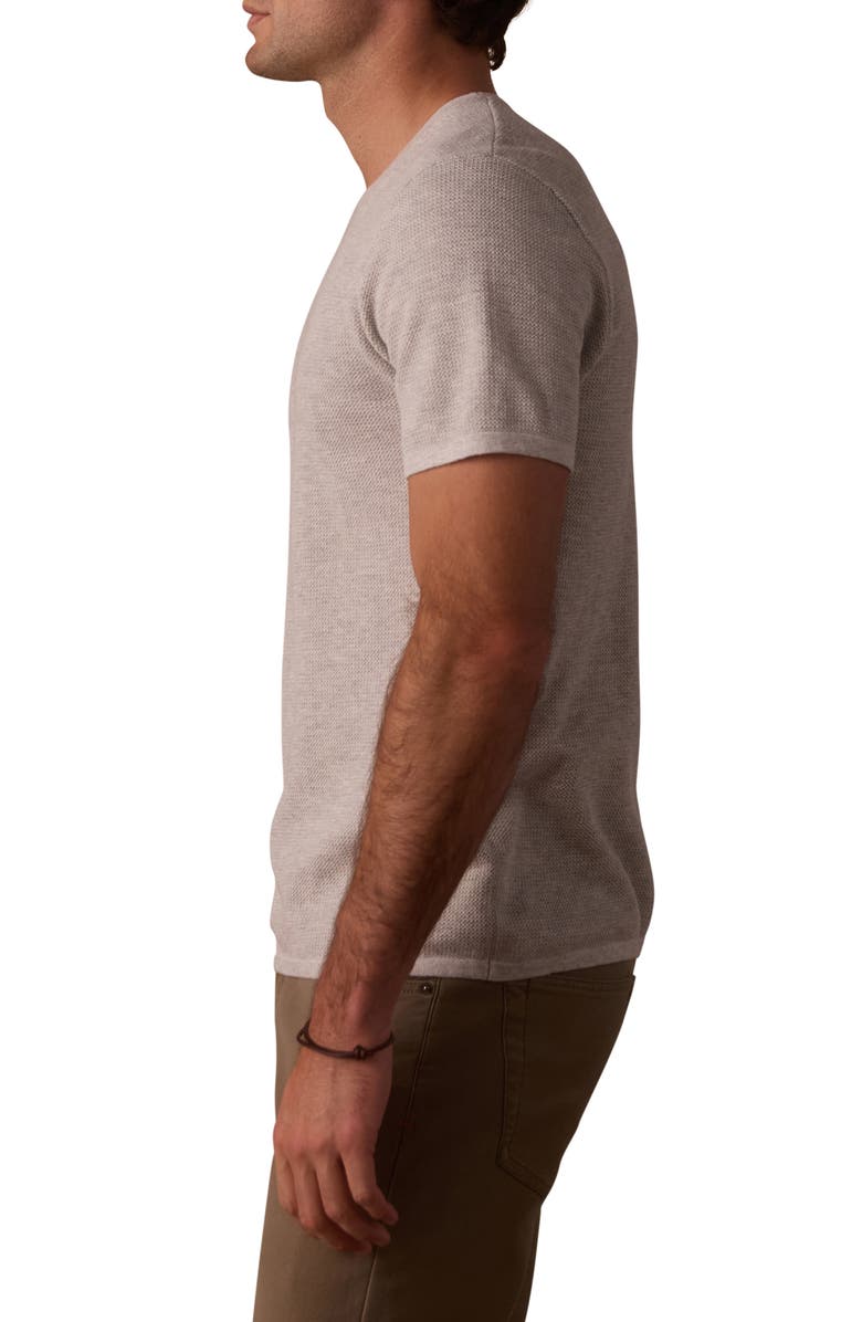 The Normal Brand Driftknit Short Sleeve Sweater, Alternate, color, Stone