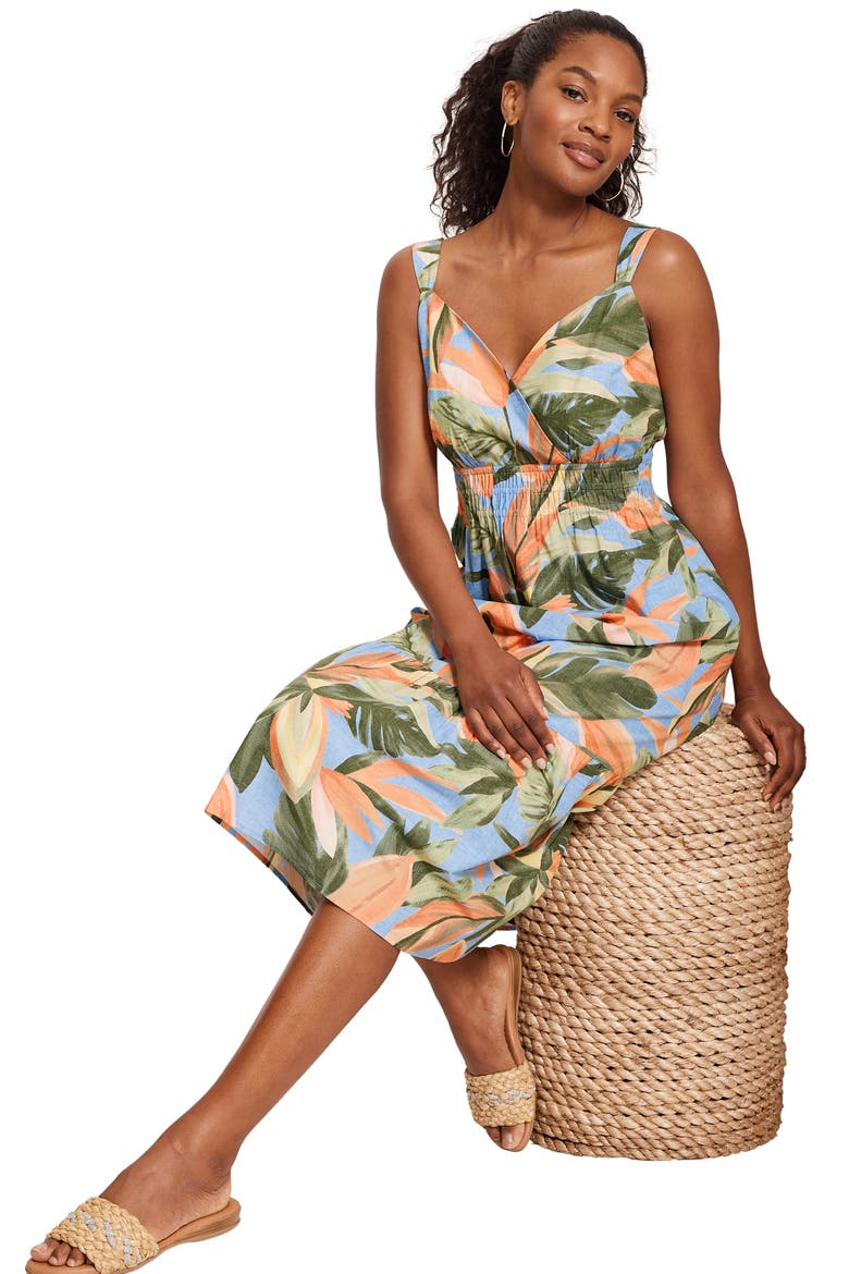sleeveless dress for beach PRETTYGARDEN Womens Casual Long Summer Dresses Sleeveless Strappy Loos
