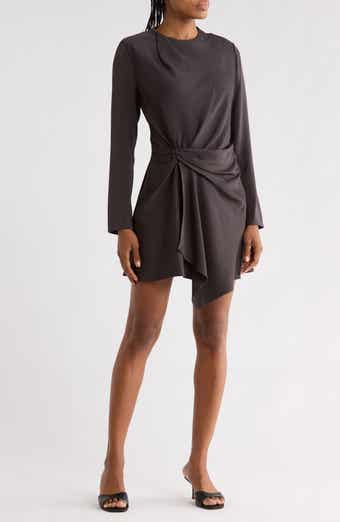 Kay Knotted Long Sleeve Dress