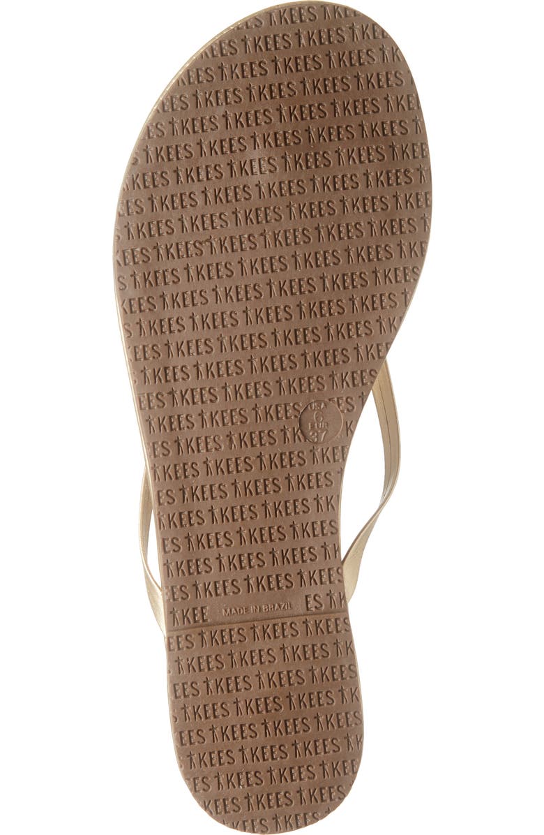 TKEES Metallics Flip Flop, Alternate, color, Blink