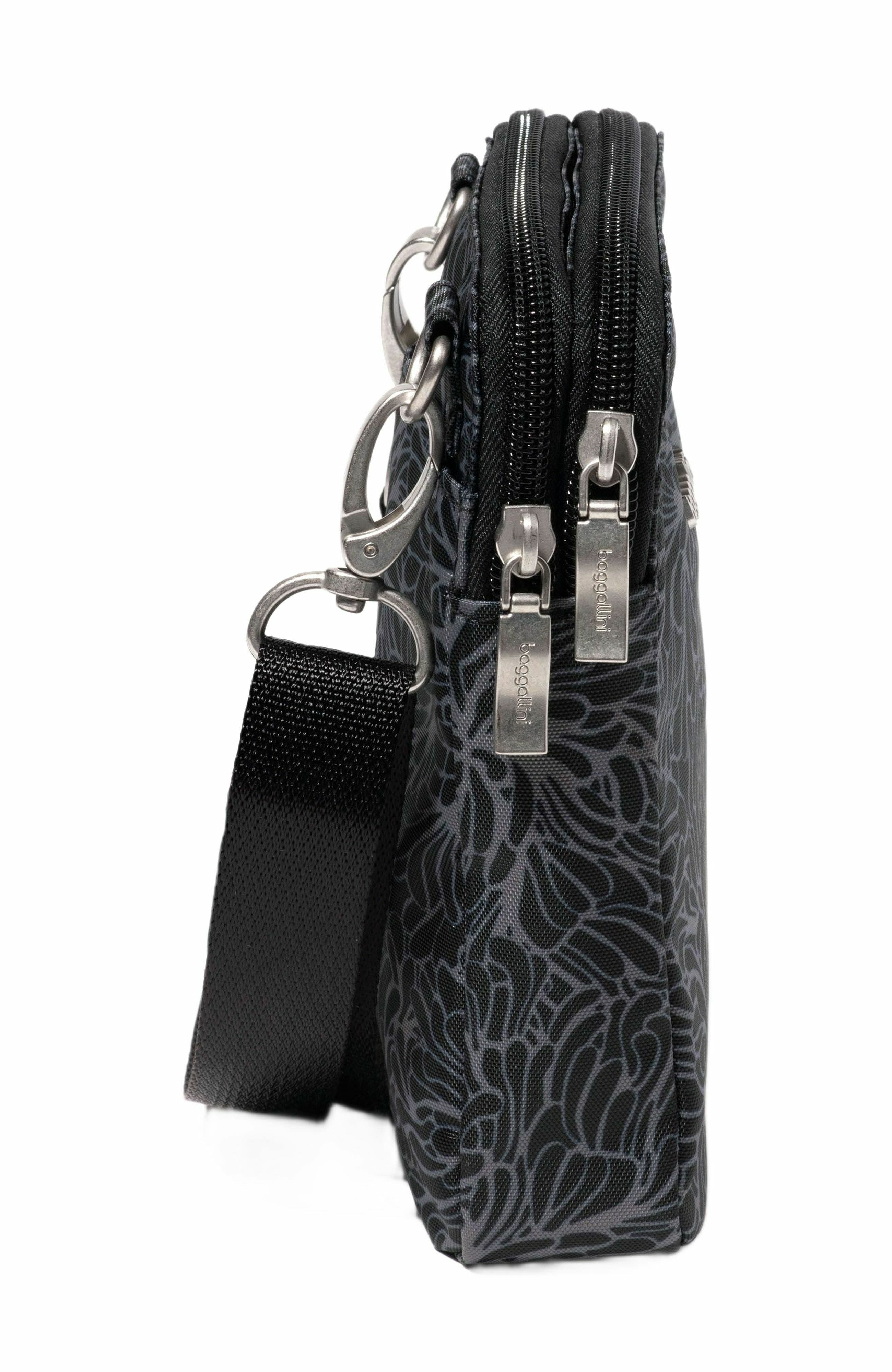 Modern Take Two RFID Crossbody Bag, Alternate, color, Midnight Blossom