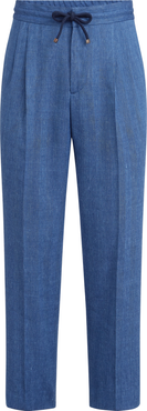 Brunello Cucinelli Trousers with drawstring and double pleats