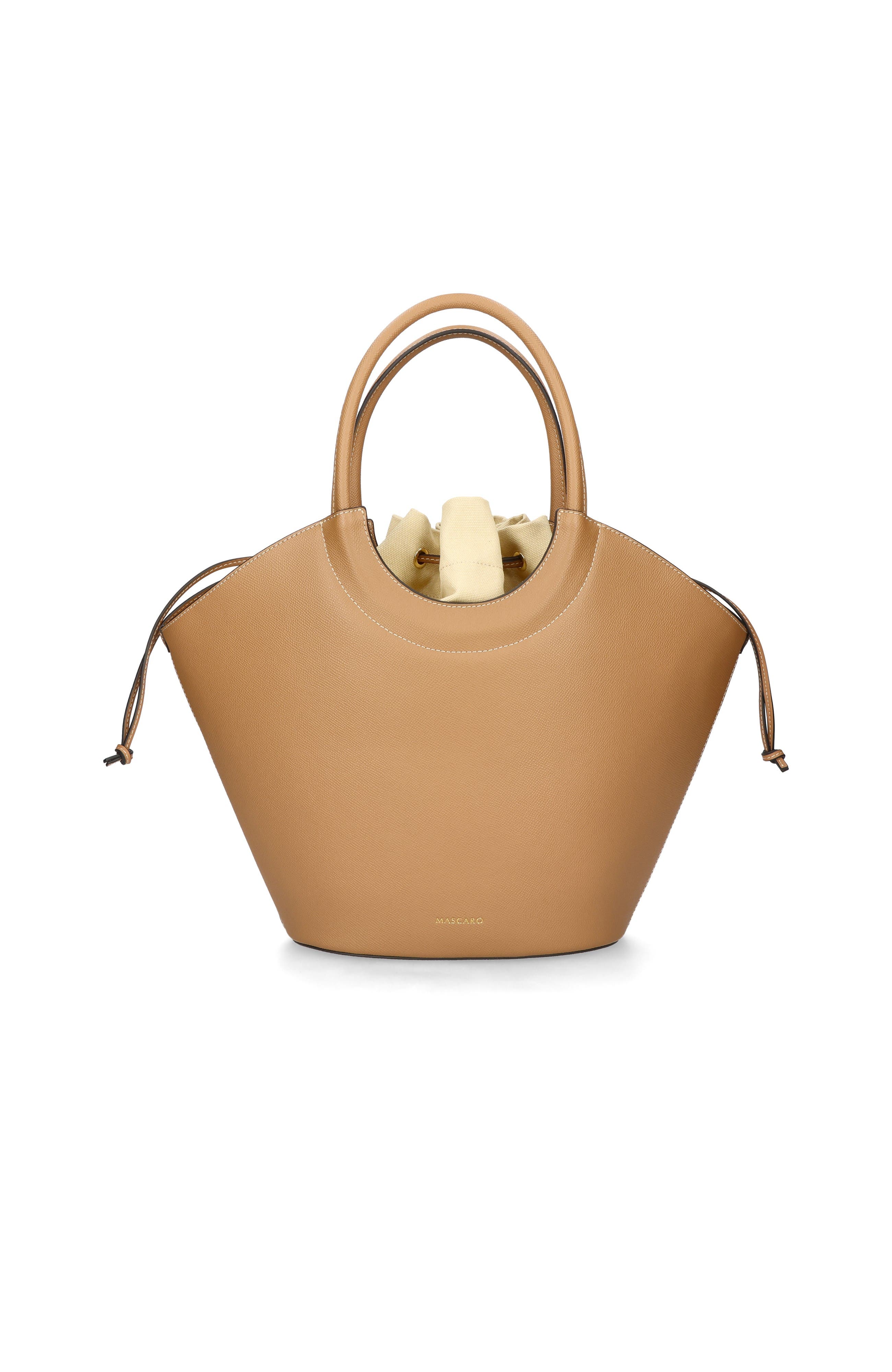 Large Bag With Drawstring Inner Bag, Main, color, Tan