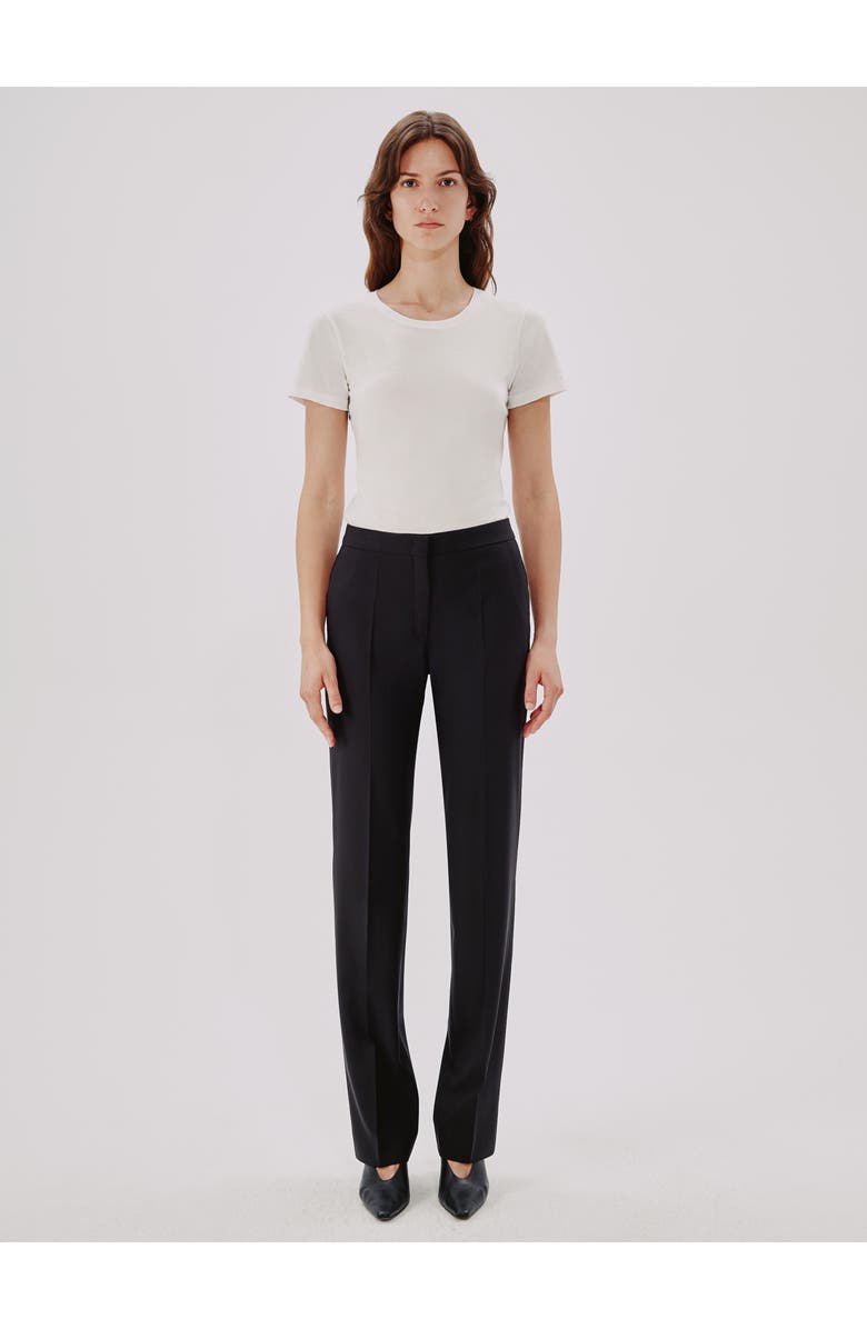 Another Tomorrow Classic Trouser, Alternate, color,