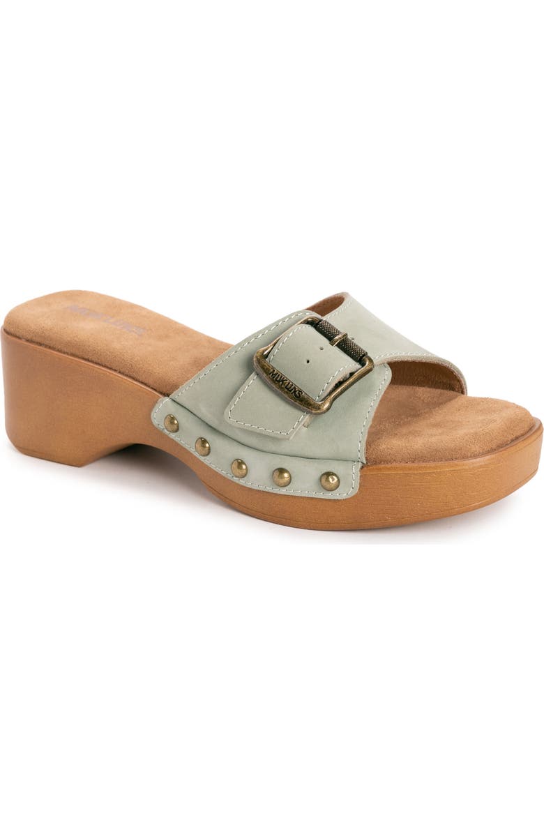 MUK LUKS Cora Sandal, Main, color, Sage