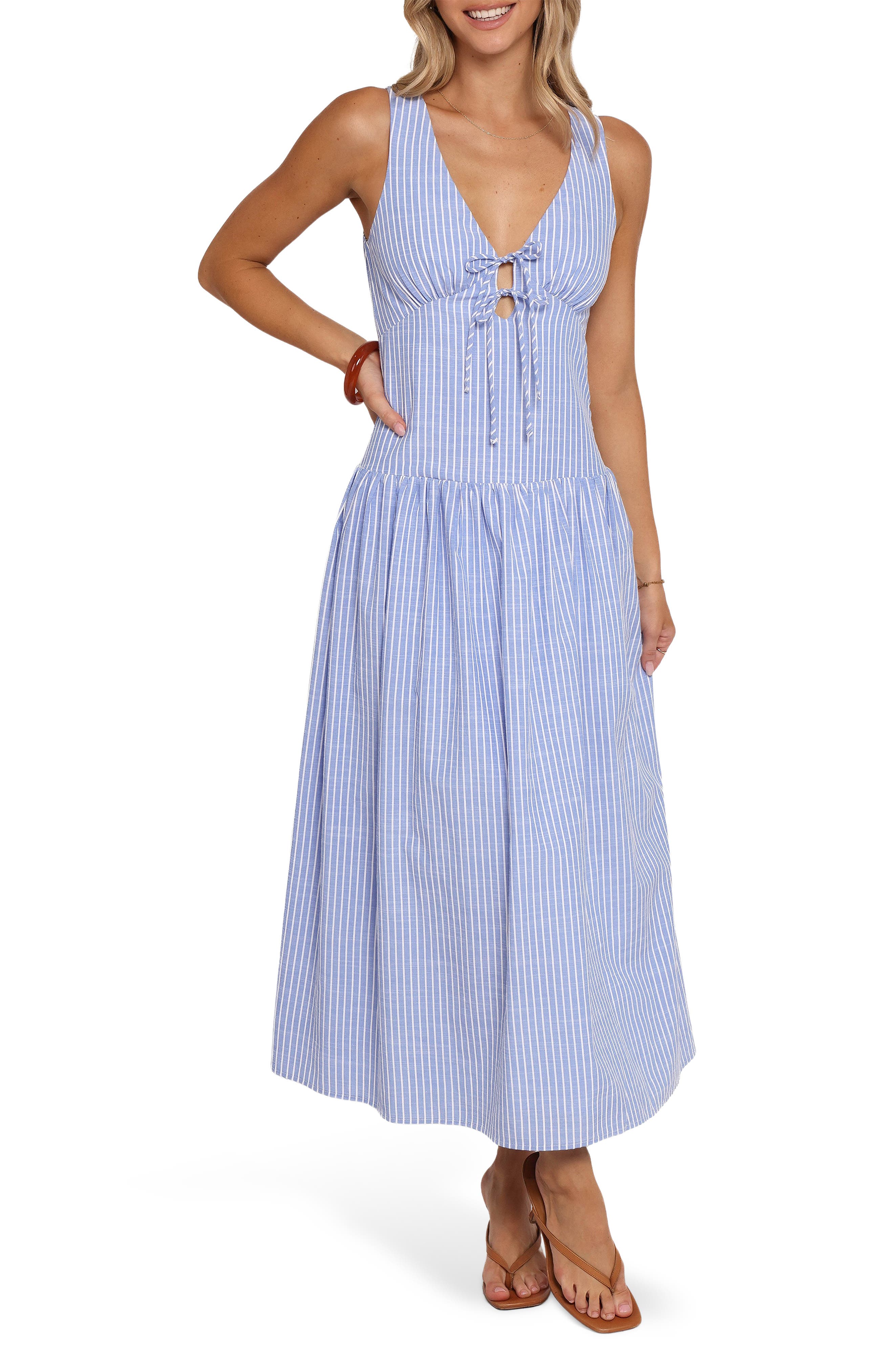 selected NAVY PINSTRIPE