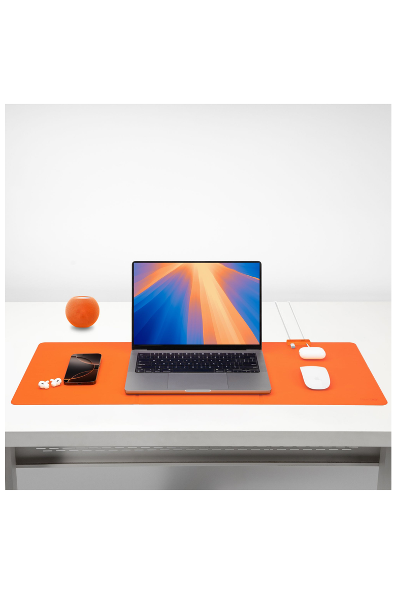 WorkPad with Magnetic Cable Manager, Alternate, color, Orange