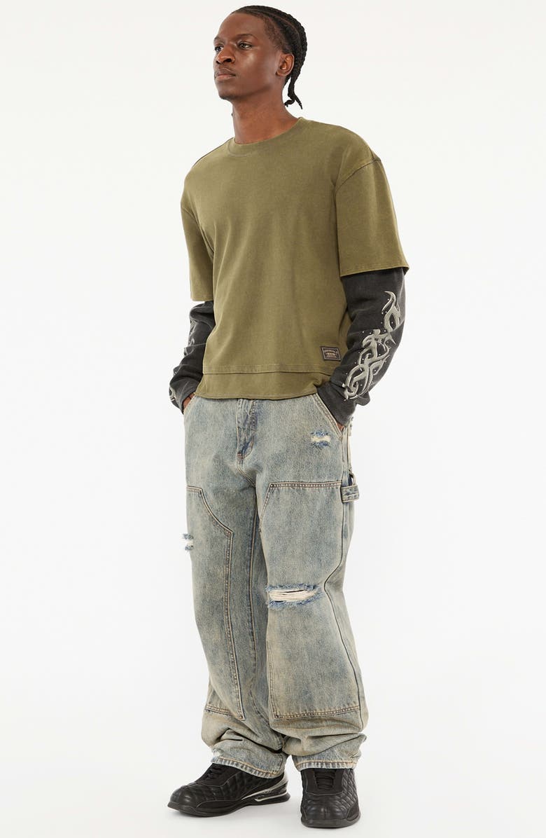 GUESS ORIGINALS Paneled Carpenter Jeans, Alternate, color, 