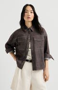Brunello Cucinelli Sparkling no-fade denim shirt