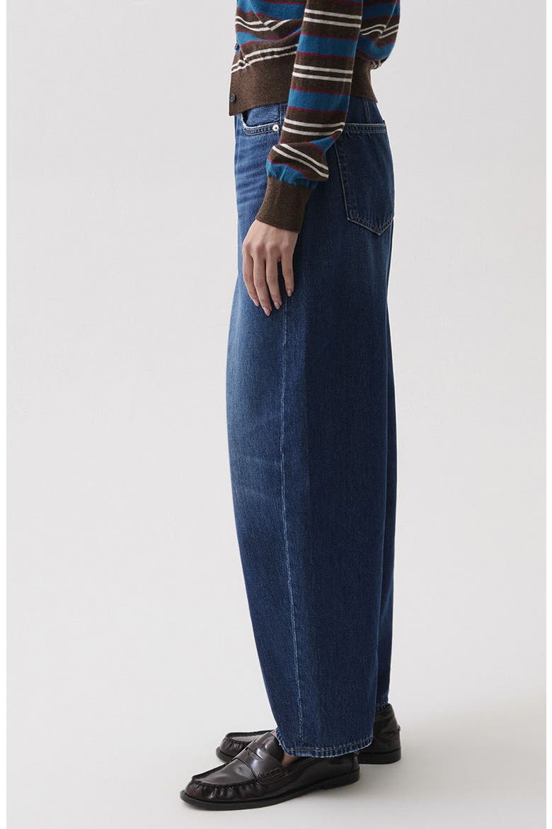 Sacha High Waist Wide Leg Jeans, Alternate, color, NILE