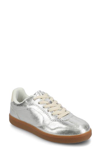 Journee Collection Lummie Sneaker In Silver