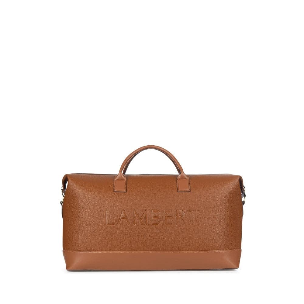 The June -  Vegan Leather Travel Bag, Main, color, Affogato