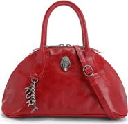 Kurt Geiger London Sloane Leather Bowling Handbag