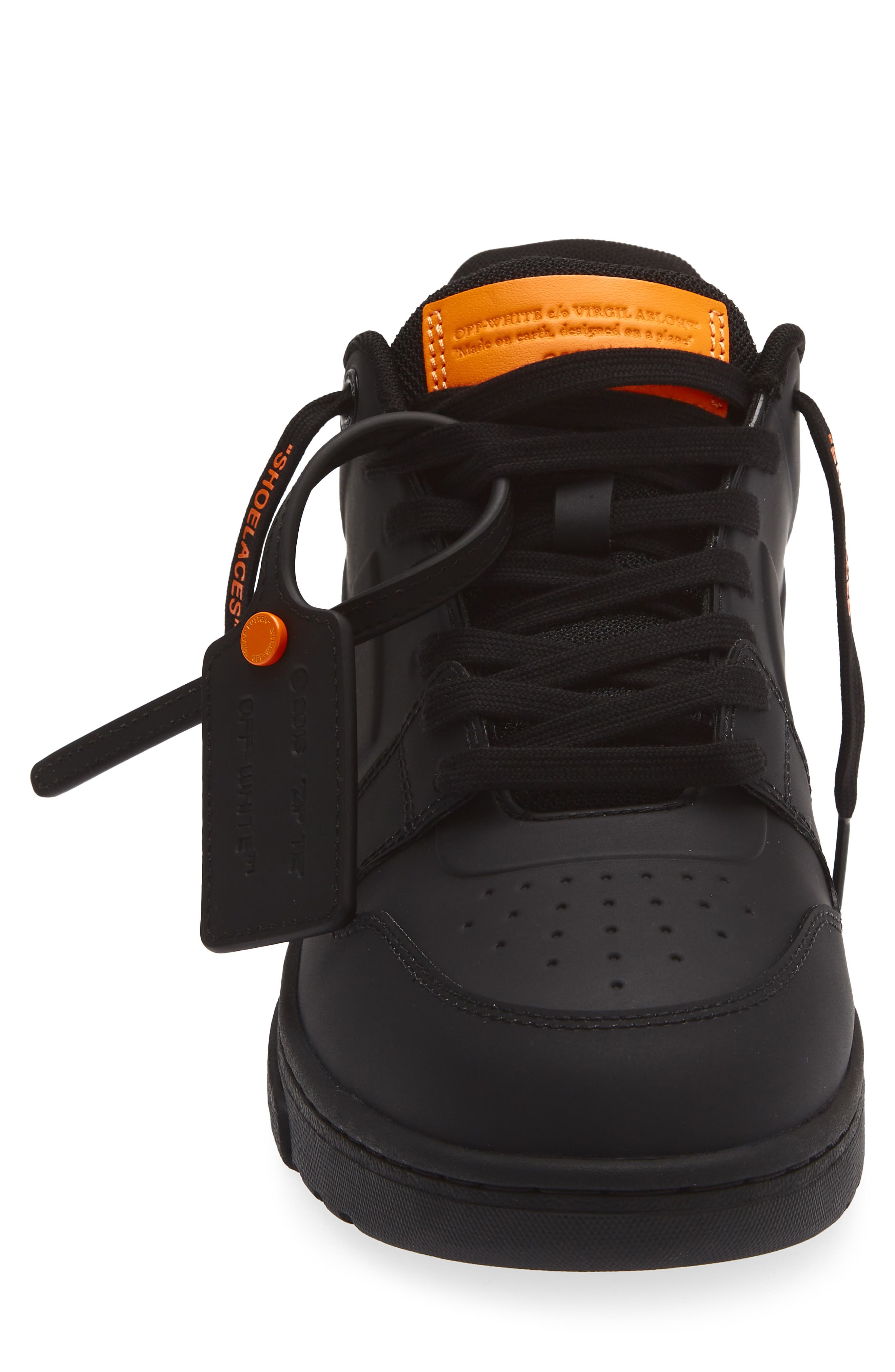 Out of Office Molded Sneaker, Alternate, color, BLACK / ORANGE