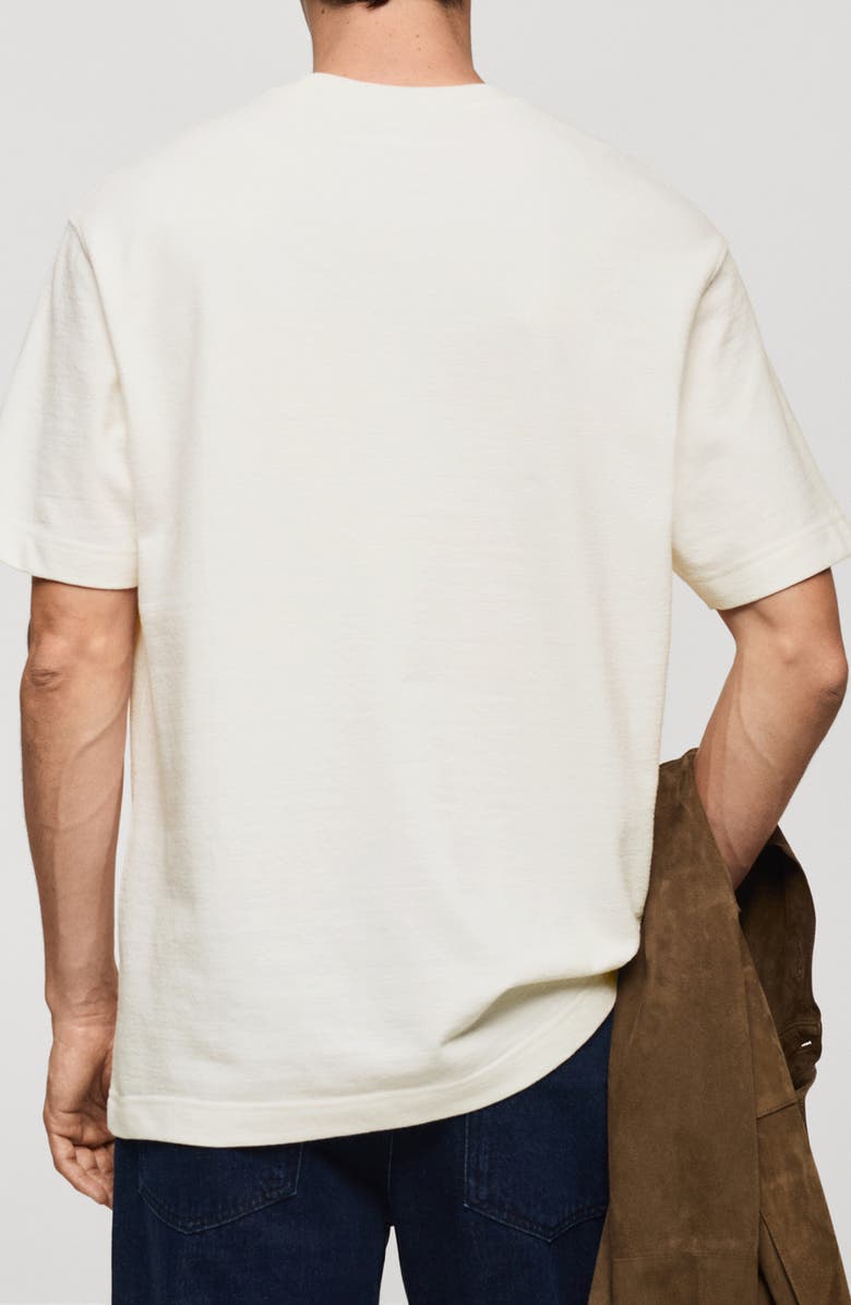 MANGO Relaxed Fit Cotton T-Shirt, Alternate, color,