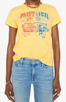 MOTHER The Boxy Goodie Goodie Supima® Cotton Tee