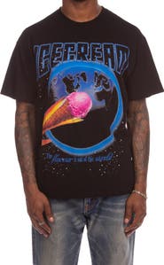 ICECREAM Streak Cotton Graphic T-Shirt
