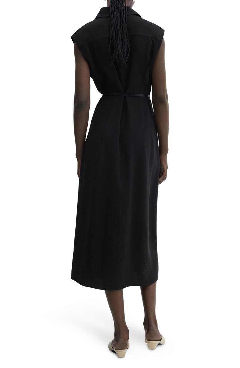 MANGO Belted Shirtdress, Alternate, color, 