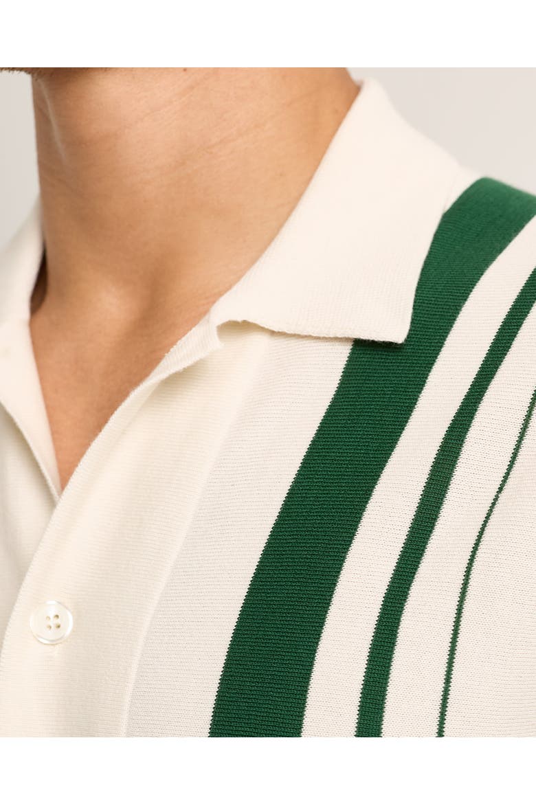 Tiernan Relaxed-Fit Shirt, Alternate, color, White Sand/Tarragon Green