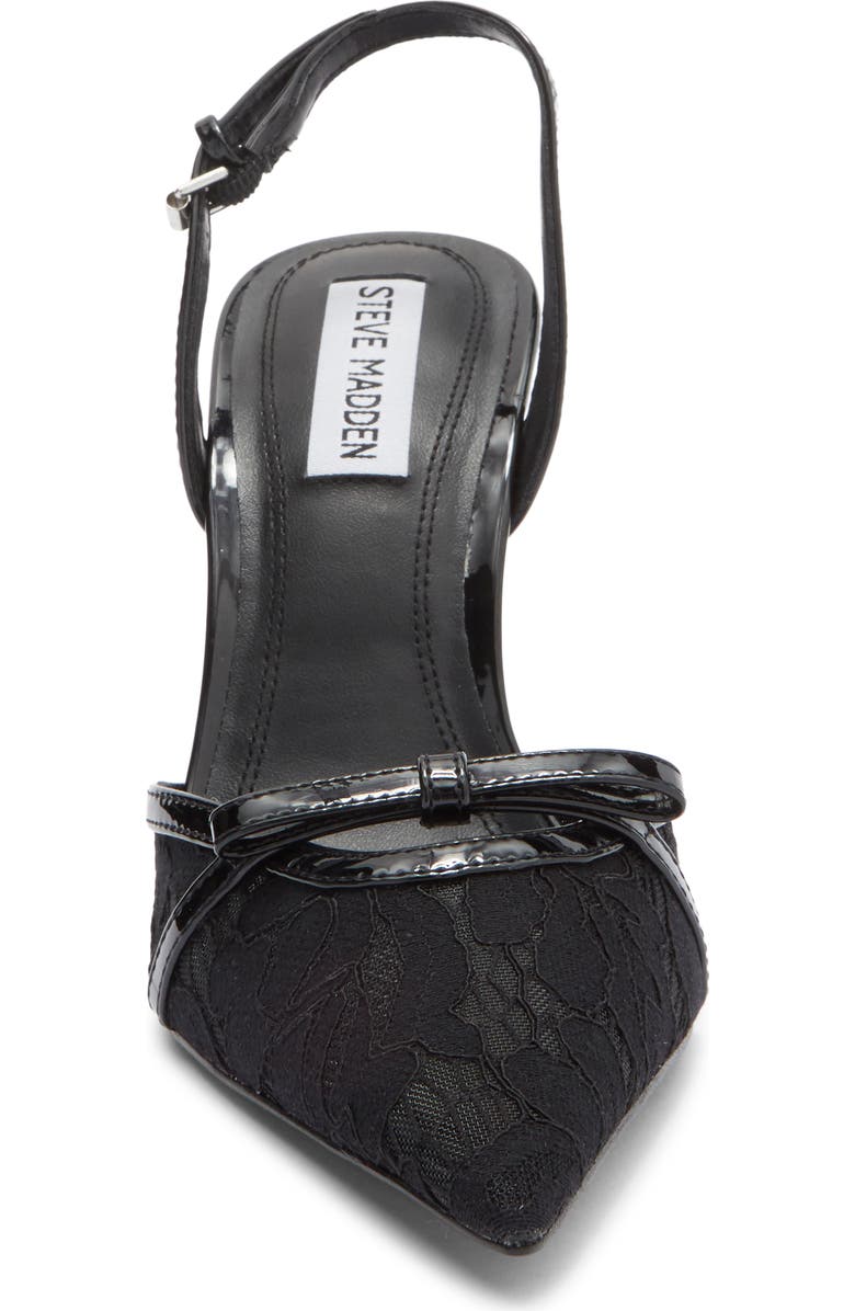 Steve Madden Sereena Lace Slingback Pump, Alternate, color,